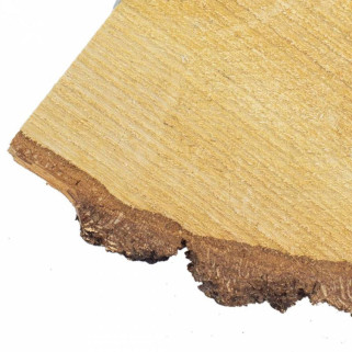Plateforme d'Angle en Bois Naturel pour Perruche ou Perroquet