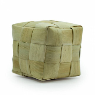 Cubes en Feuille de Palmier Small (Lot de 2) - Pièce de Jouet pour Oiseaux