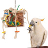 Zoo-Max - Boîte de Cuir en Folie Small - Jouet perroquet