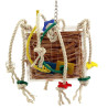 Zoo-Max - Boîte de Cuir en Folie Small - Jouet perroquet