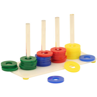 Zoo-Max - Teacher Toy Acrylique Large - Jouet Perroquet