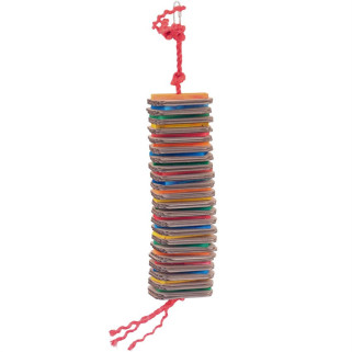 Zoo-Max - Stacks of Shredding Large - Jouet Perroquet