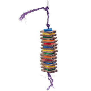 Zoo-Max - Stacks of Shredding Medium - Jouet Perroquet