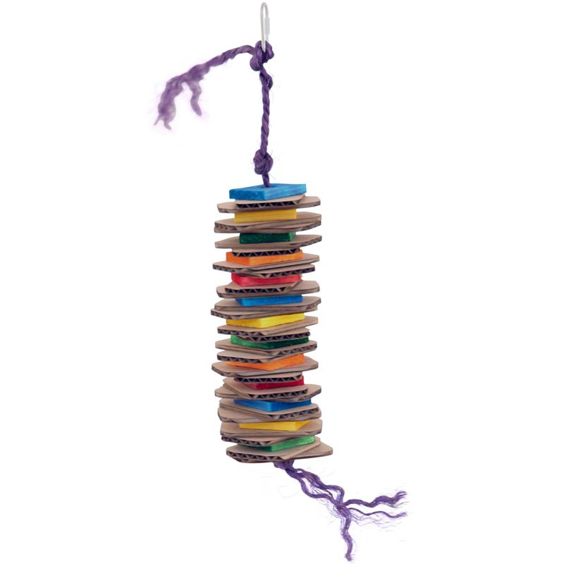Zoo-Max - Stacks of Shredding Medium - Jouet Perroquet