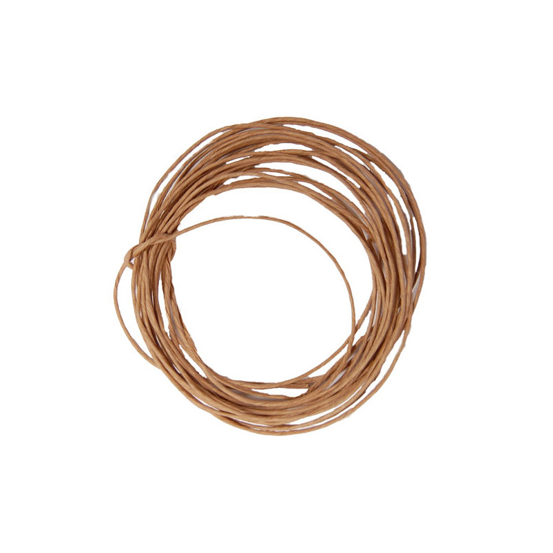 Zoo-Max - Corde de Papier Rigide - L 6 m Ø1,5 mm