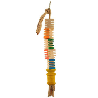 Zoo-Max - Groovy Bamba - Jouet en bois pour Perroquets