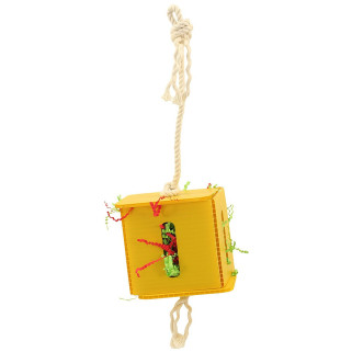 Zoo-Max - Crinkle Paper Cube Large - Jouet Perruche