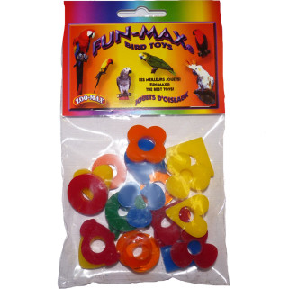 Zoo-Max - Perles en Acrylique - Grandes Formes Assorties - 20 Pièces