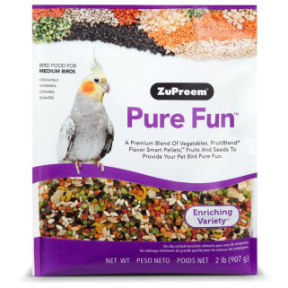 Mélange ZuPreem Pure Fun Grande Perruche - 907 gr