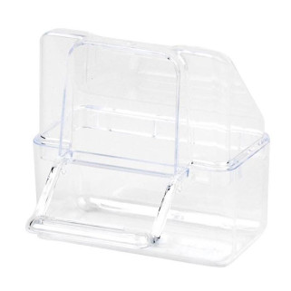 2GR - Mangeoire Italienne Extérieure en Plastique Transparent