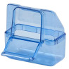 2GR - Mangeoire Italienne Extérieure en Plastique Bleu