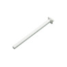 Perchoir Automatique en Plastique Blanc Rainuré - 18 cm