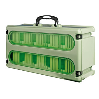 2GR - Valise de Transport en Plastique avec 10 Transporteurs Secondino