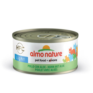 Almo Nature - Pâtée HFC Light au Poulet et Aloé pour Chat - 70 gr