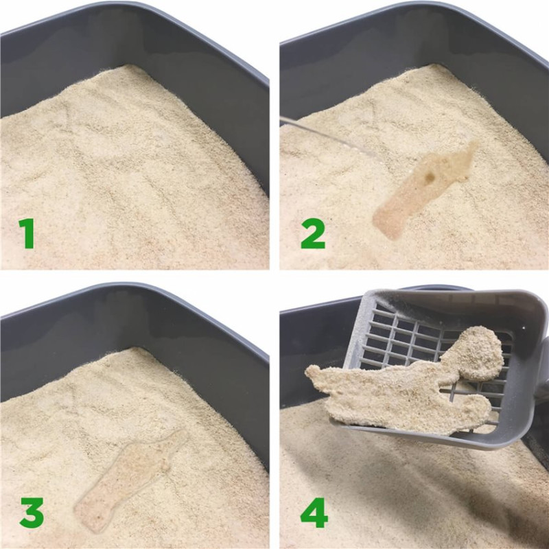 Almo Nature - Litière Cat Litter pour Chat - 2,27 kg (jetable aux WC !)