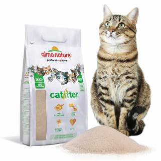 Almo Nature - Litière Cat Litter pour Chat - 2,27 kg (jetable aux WC !)