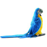 Hansa - Peluche Perroquet Ara Ararauna Bleu - 31 cm