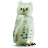 Hansa - Peluche de Collection Chouette Blanche (tête articulée)  - 32 cm