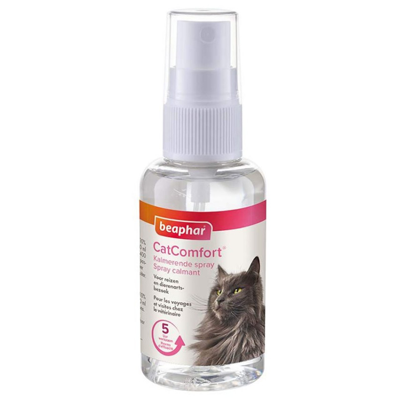 Beaphar - Spray Apaisant aux Phéromones Cat Comfort - Chat et Chaton - 60 ml