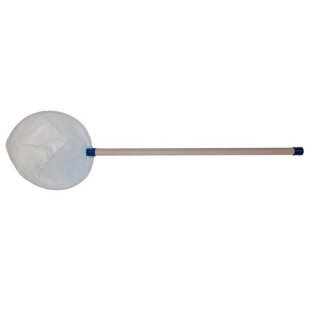 Épuisette Plastique avec Filet à Petite Maille - Medium Ø21 x L 60 cm