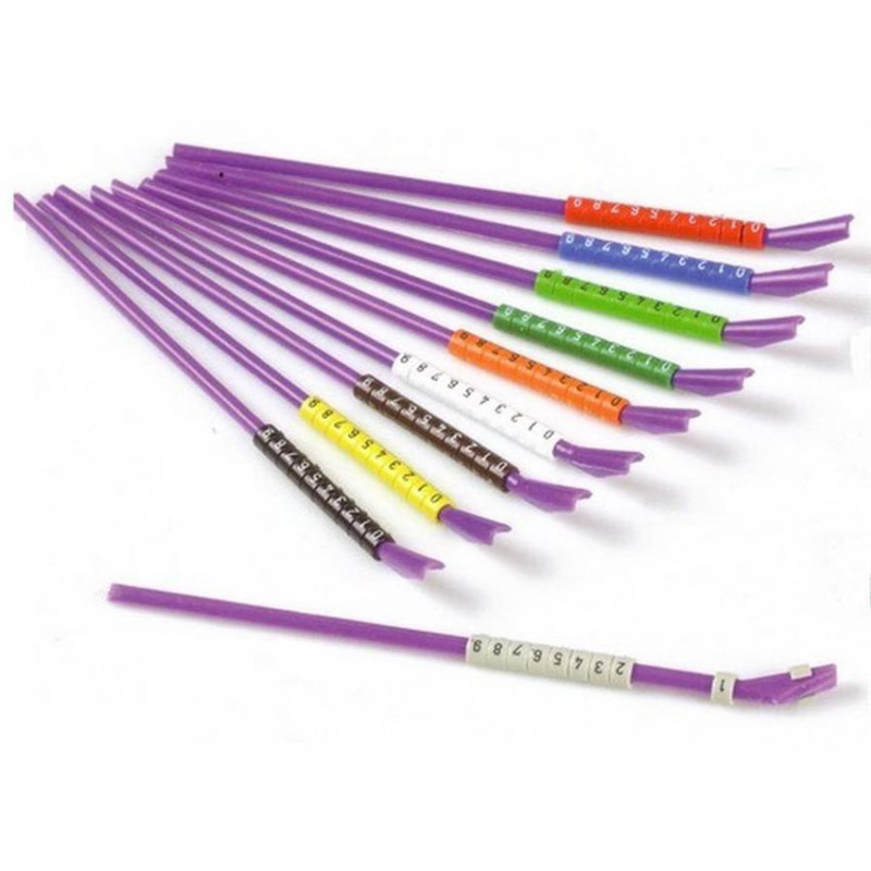 Bagues Ouvertes en Plastique - diamètre 3 mm - Lot de 100 Bagues Ouvertes en Plastique - diamètre 3 mm - Lot de 100