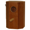 Nid en Bois Octogonal pour perruches