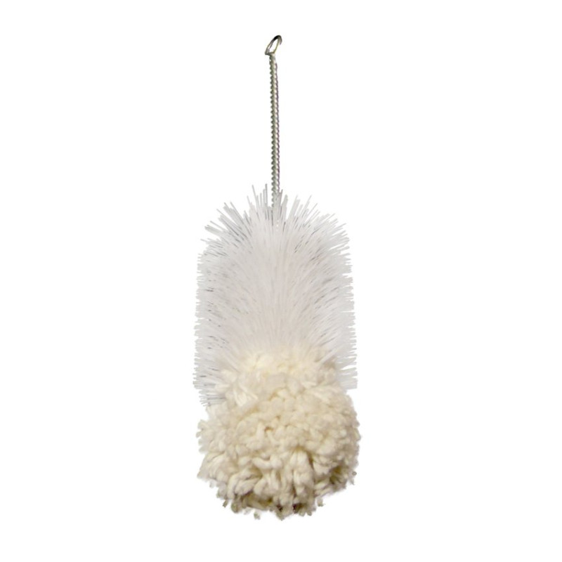 Goupillon Brosse avec Tête en Fibres de Coton Large - Ø7 x 38 cm Goupillon Brosse avec Tête en Fibres de Coton Large - Ø7 x 38 cm