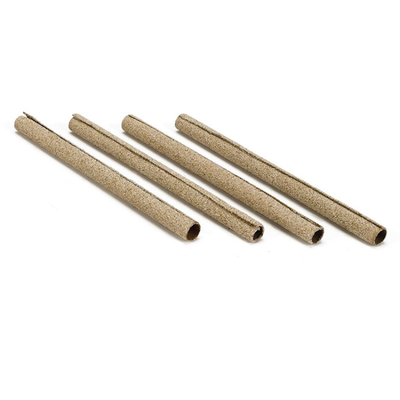 Couvre Perchoir Sablé pour Oiseaux - 4 pièces - pour Perchoir 10 mm