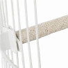 Couvre Perchoir Sablé pour Oiseaux - 4 pièces - pour Perchoir 10 mm