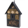 Hôtel à Insectes en Bois - Noir