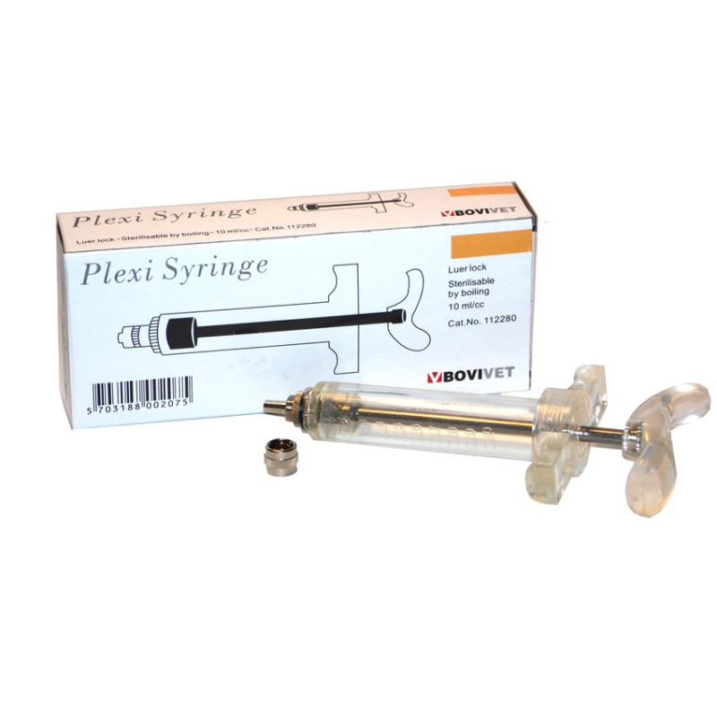 Bovivet - Seringue de Nourrissage en Plexiglas - 10 ml Bovivet - Seringue de Nourrissage en Plexiglas - 10 ml