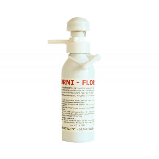 Orni Flor - Duo de Bactéries Lactiques et Enzymes Liquides pour Oiseaux