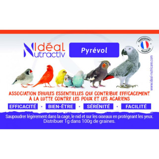 Pyrevol 250 gr - Anti Poux et acariens en Poudre pour Application Locale ou Cutanée