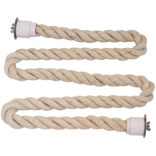 Perchoir Semi-Rigide en Sisal pour Grandes Perruches - Medium - 125 cm