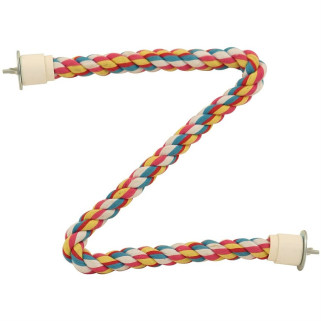 Perchoir Semi-Rigide en Coton pour Perroquets - Extra Large - 90 cm