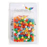 Perles multicolores en Plastique - Pièces de Jouet pour Oiseaux - 300 Pièces