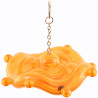 Silly Saucer Large - Jouet Perroquet en Acrylique