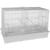 Cage Cova 3 (67 cm) à Double Compartiment - Bac Plastique