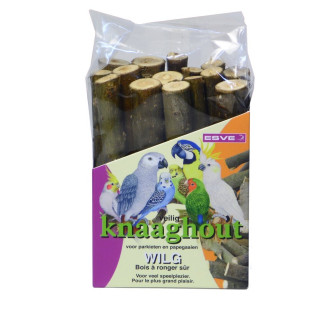 ESVE - Bâtonnets de Saule à Ronger pour Oiseaux - 10 cm