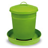 Mangeoire pour Basse-Cour à Trémie en Galva Vert Citron - 4 kg