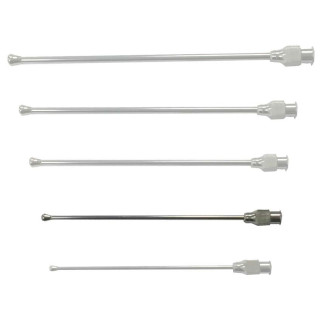 Sonde de Nourrissage en Inox Droite 106 mm pour Grandes Perruches - Ø 1.5 mm