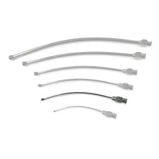 Sonde de Nourrissage en Inox Courbe 94 mm pour Perruches - Ø 1 mm