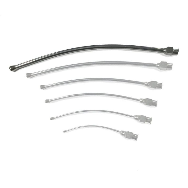 Sonde de Nourrissage en Inox Courbe 155 mm pour Grands Perroquets - Ø 3 mm Sonde de Nourrissage en Inox Courbe 155 mm pour Grands Perroquets - Ø 3 mm