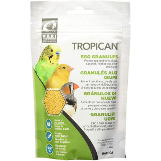 Hagen - Granulés Tropican aux œufs - 150gr - pour Exotiques et Perruches