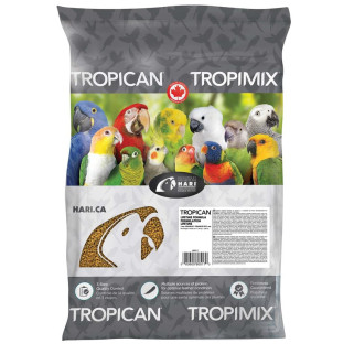 Hagen - Granulés Tropican 2 mm - 11,34 kg - Lifetime Formula pour Grandes Perruches