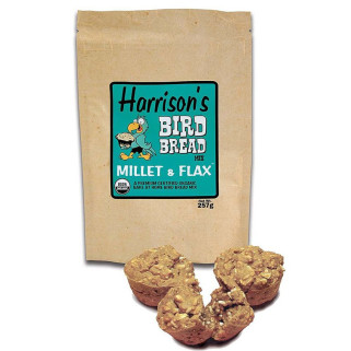 Harrison's Bird Bread Millet & Flax 257 gr - Préparation de Pain à Cuire pour oiseaux