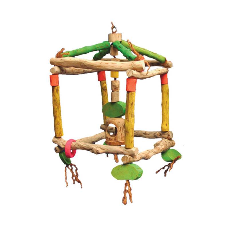 Grand Cube Java - Aire de Jeu Suspendue Perroquet