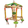Grand Cube Java - Aire de Jeu Suspendue Perroquet