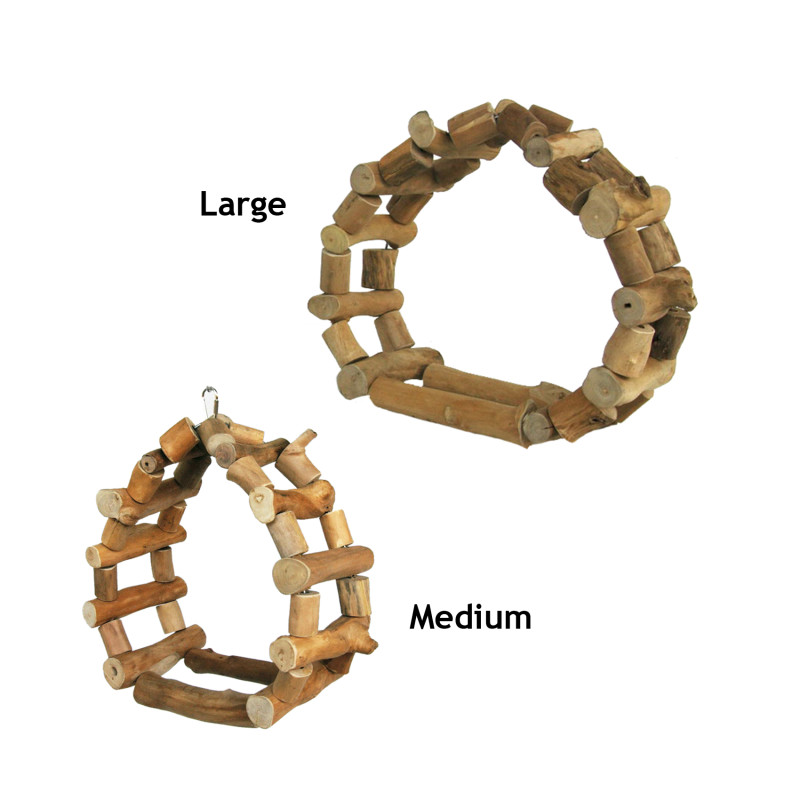 Roue de Java Large - Jouet Grand Perroquet