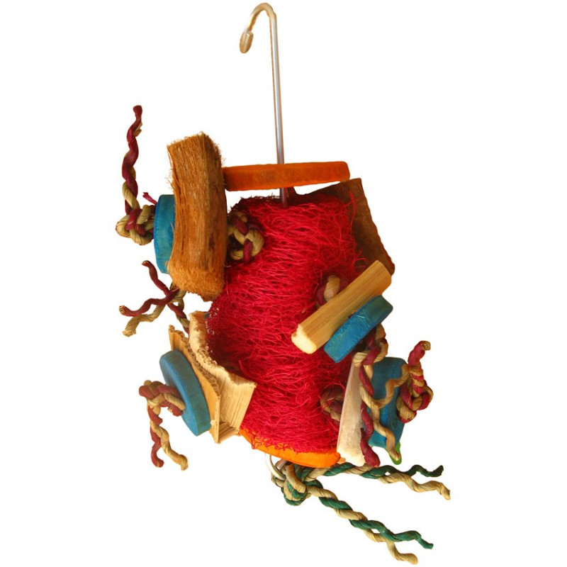 Petit Loofah - Jouet Perroquet